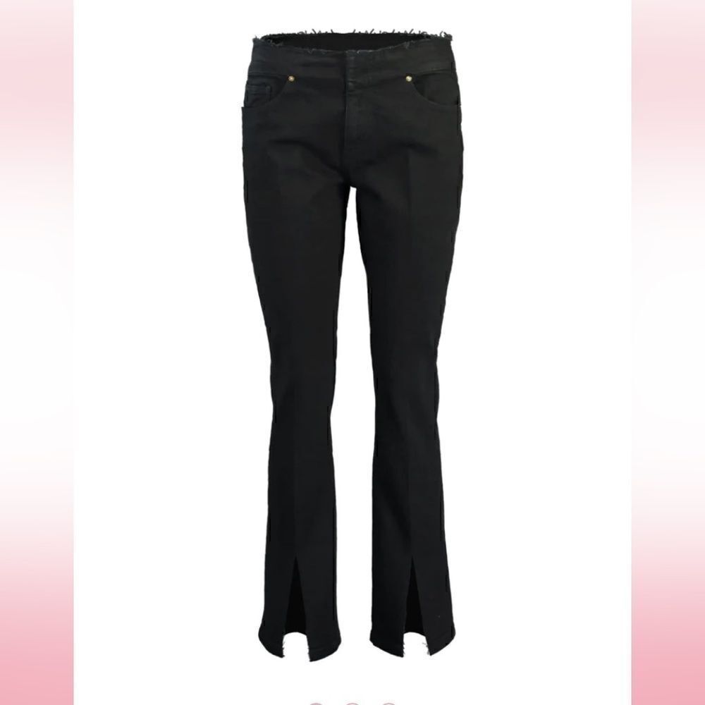 FRAME FILM NOIR CUT OFF WAIST MINI BOOT SLIT JEANS SiZE 32